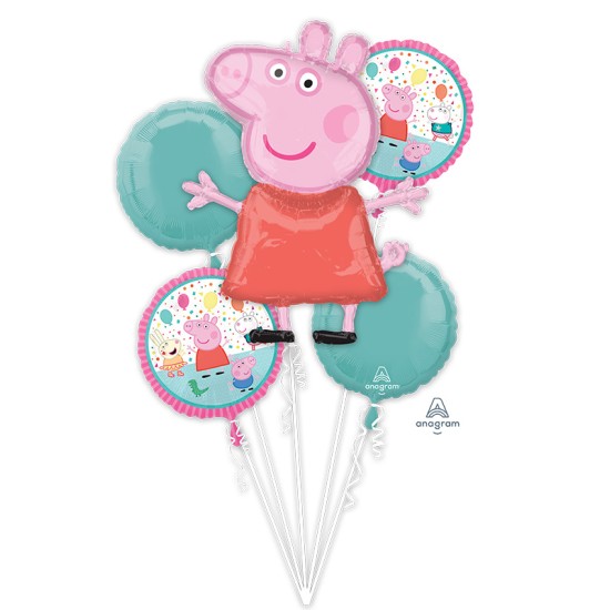 41541 Peppa Pig 生日 氣球束
