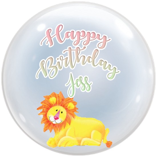 14314   24吋動物獅子水晶氣球