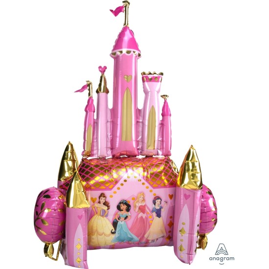 39807     55吋迪士尼公主城堡大型站立氣球