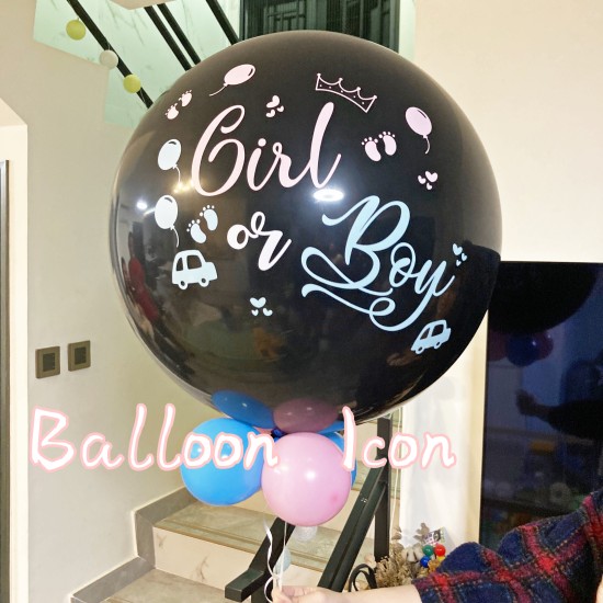GR002   寶寶性別揭曉氣球