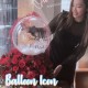 RA02 特大情人節玫瑰花盒連水晶氣球