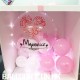 VB01    60CM  情人節LED 水晶氣球禮盒 (連10個小氣球)