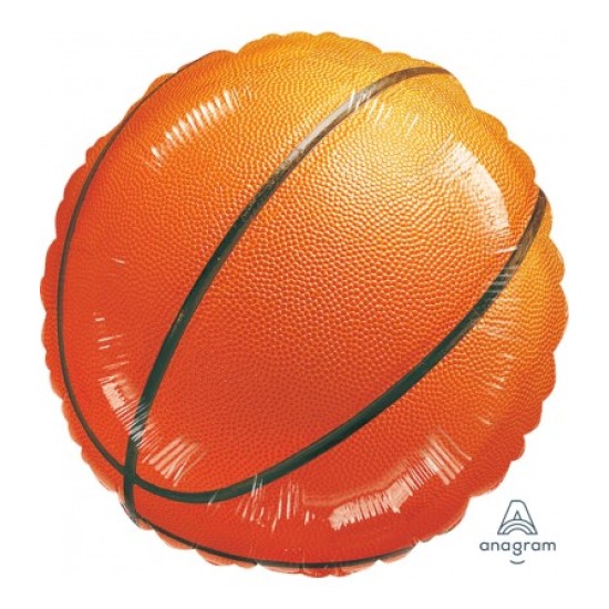 A117020  18" 籃球鋁膜氣球