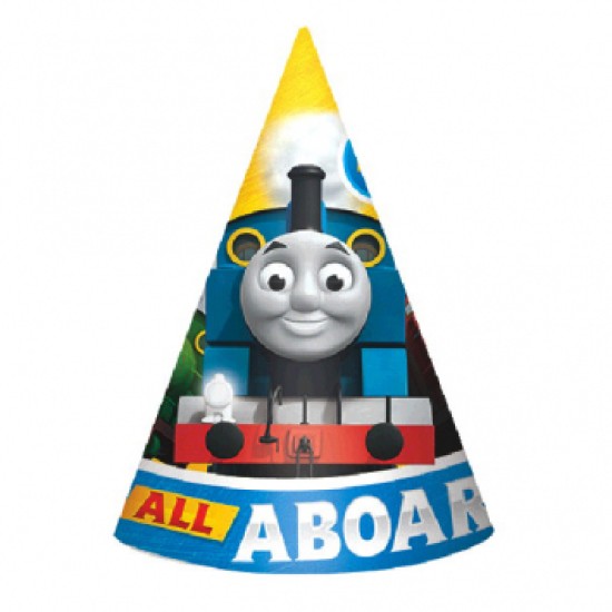 251752 Thomas 火車 派對帽 8ct