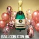 04949   36吋綠色香檳酒樽氣球
