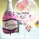 15832Q	39" 粉紅香檳酒樽氣球