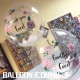 MB005 母親節繡球花彩印水晶氣球