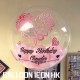 SB01   100CM 水晶氣球+乳膠氣球驚喜禮盒