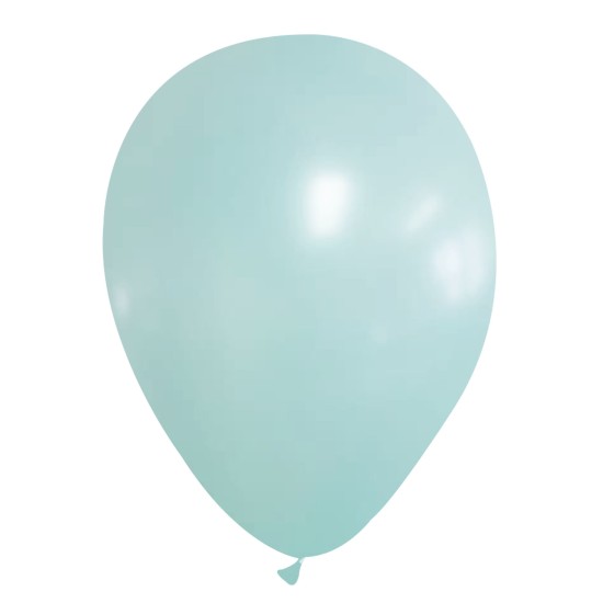 912573	  11吋馬卡龍薄荷色橡膠氣球