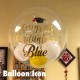 PB001B 畢業帽水晶鋁膜氣球束