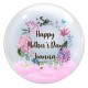 MB005 母親節繡球花彩印水晶氣球