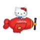 901720R	30吋大Hello Kitty紅色飛機鋁膜氣球