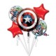 34842 美國隊長盾牌氣球束 (可另加$55配自訂訊息)