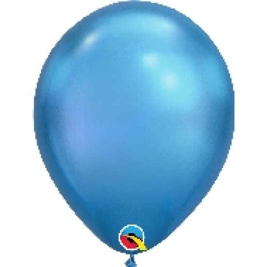58272     11吋 Qualatex 電鍍藍色乳膠氣球