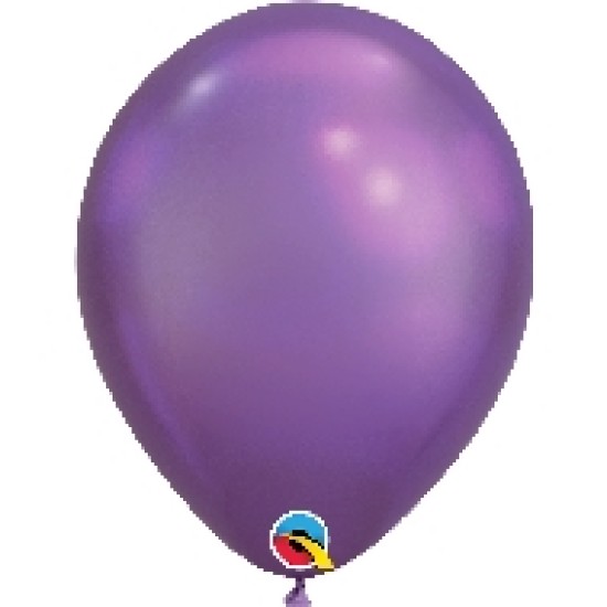58274      11吋 Qualatex 電鍍紫色乳膠氣球