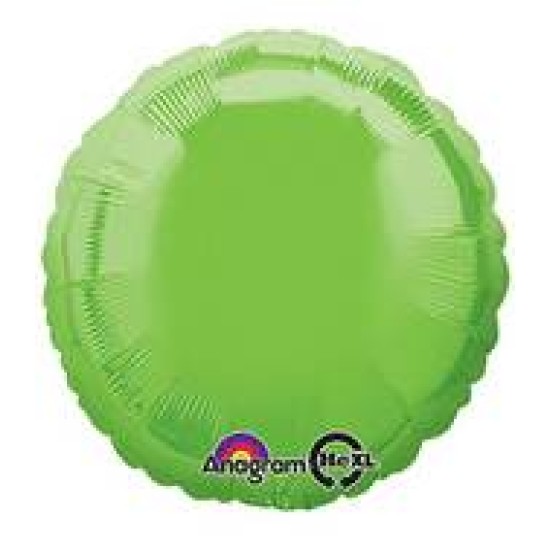 22439	18" Iridescent Lime Green Decorator Circle 