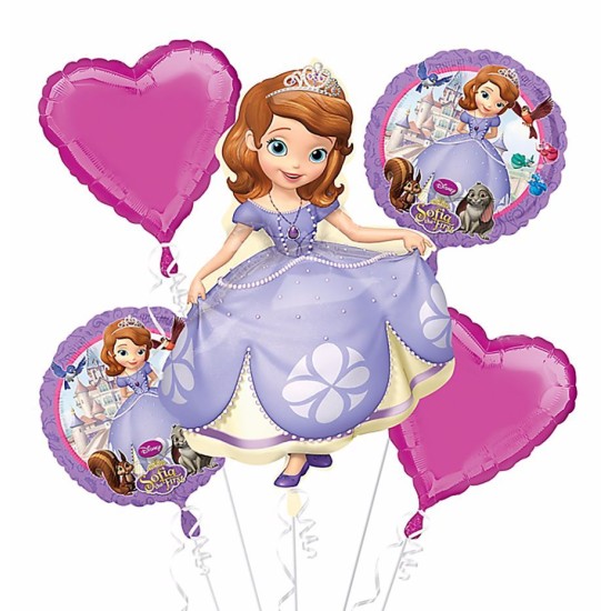 32684 小公主蘇菲亞氣球束