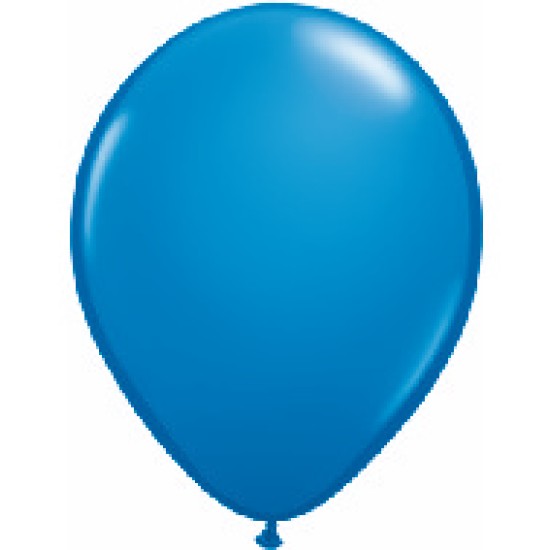43862 16"  Qualatex Latex Balloons DARK BLUE
