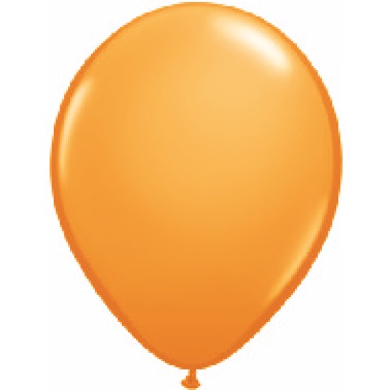 43878 16" Qualatex Latex Balloons ORANGE