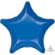 22469   18" Dark Blue Decorator Star 18吋深藍色星星鋁膜氣球 (可另加$30配自訂訊息,+$30 for customized msg )