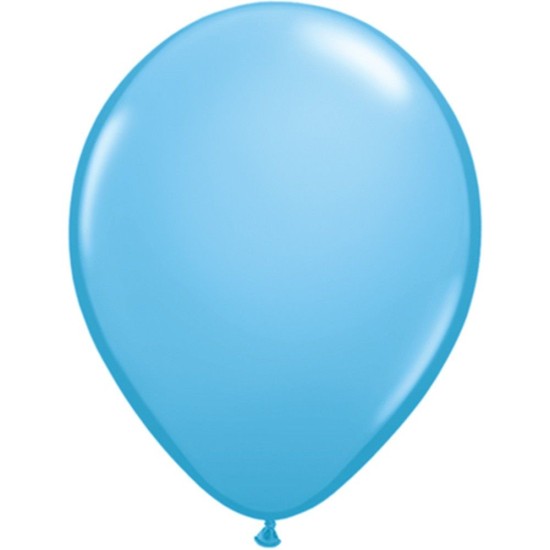 43879 16" Qualatex Latex Balloons PALE BLUE
