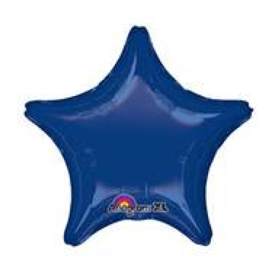 25284	18" Navy Blue Decorator Star 