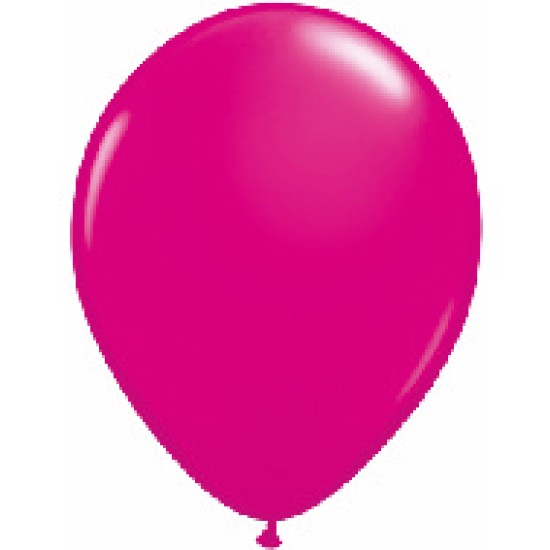 25572	11" Qualatex Latex Balloons WILD BERRY 野苺色橡膠氣球