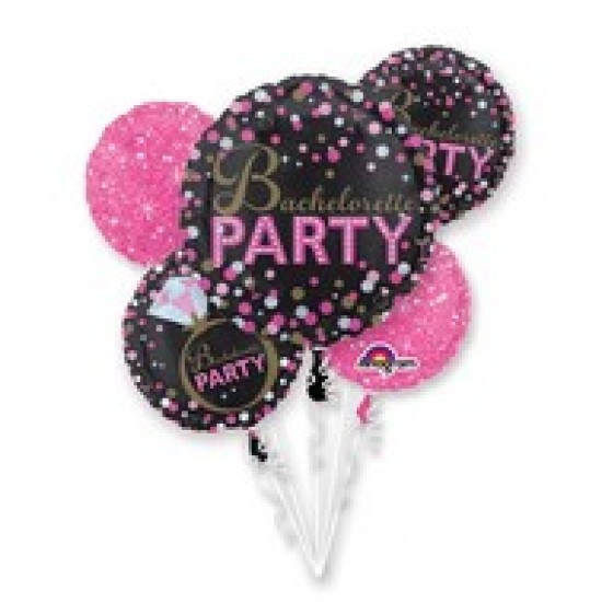 32120	Bouquet Bachelorette Sassy Party Balloon 婚前派對氣球套裝 (可另加$55配自訂訊息,+$55 for customized msg )