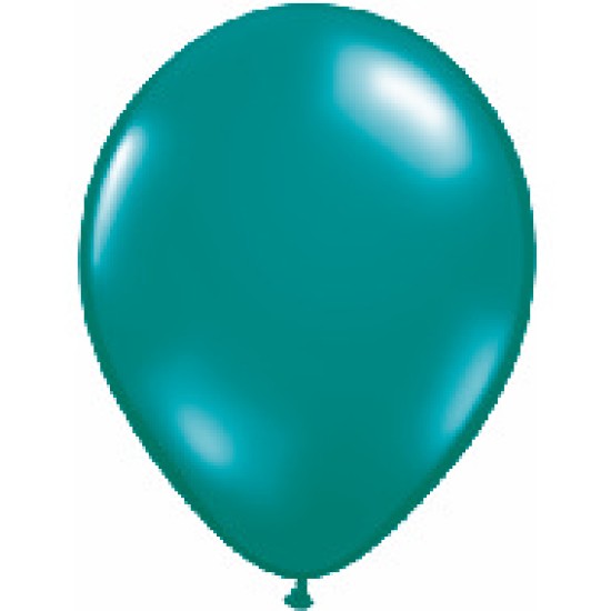 43753	11" Qualatex Latex Balloons JEWEL TEAL