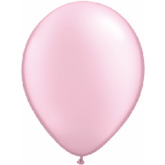 43783	11吋Qualatex 珍珠粉紅色乳膠氣球