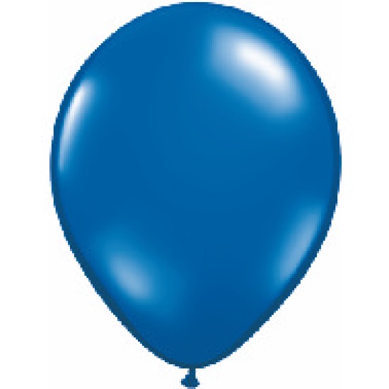 43793	11" Qualatex Latex Balloons SAPPHIRE BLUE 寶藍色橡膠氣球