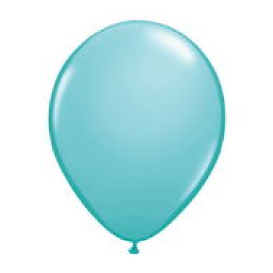 50322	11" Qualatex Latex Balloons Caribbean Blue 加勒比藍橡膠氣球