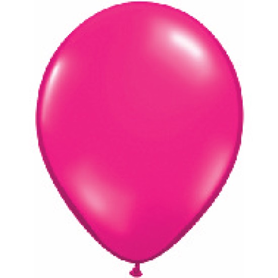 99323	11" Qualatex Latex Balloons JEWEL MAGENTA
