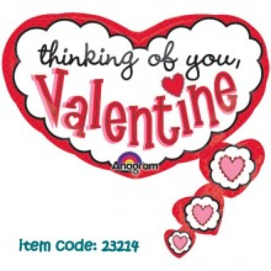 23214	26" Thinking Of You Valentine 
