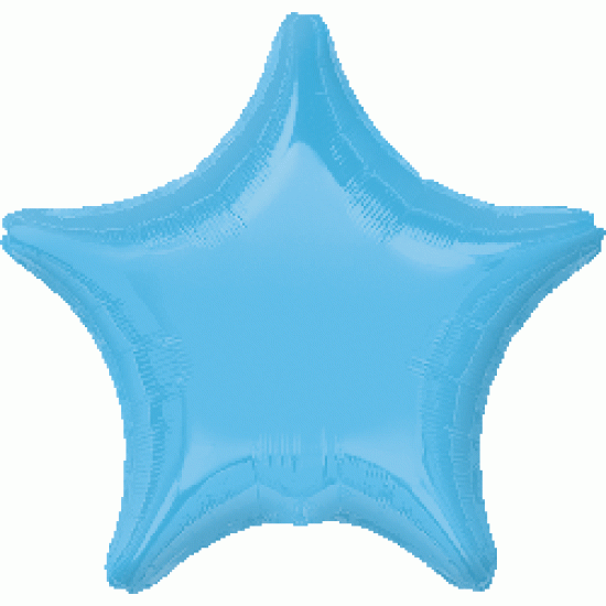 18" Pale Blue Decorator Star
