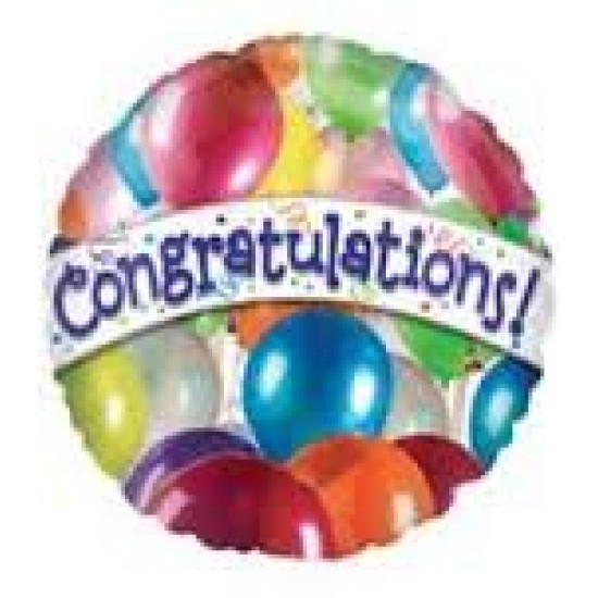24244     Congratulations Many Balloons