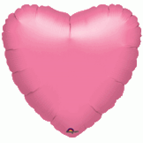 10596    18吋桃粉色心形鋁膜氣球