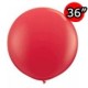 42554     36吋紅色大圓形乳膠氣球