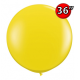 43106     36吋黃水晶色大圓形乳膠氣球