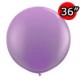 43656     36吋粉紫色大圓形乳膠氣球