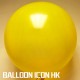 43106     36吋黃水晶色大圓形乳膠氣球