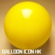 42690     36吋黃色大圓形乳膠氣球