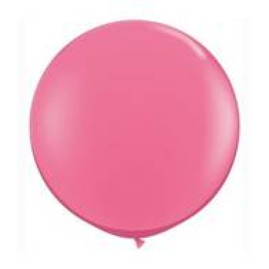 43640     36吋桃紅色圓形大乳膠氣球