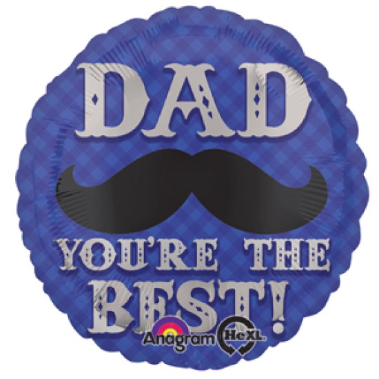 Dapper Dad Mustache Standard