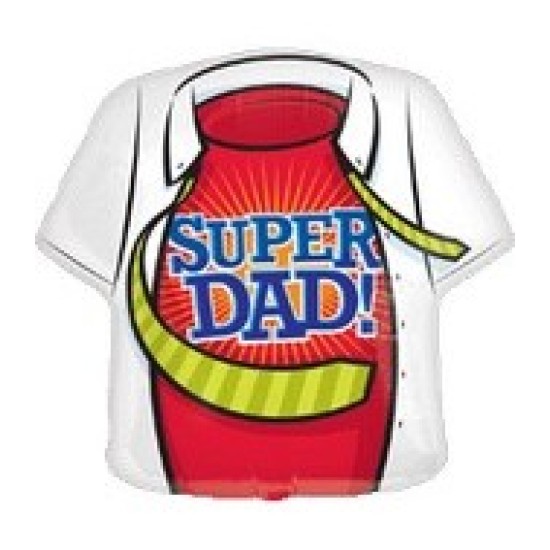 Jumbo Super Dad Shirt Balloon