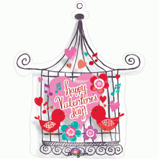 23220	Super Shape Happy Valentine's Day Bird Cage