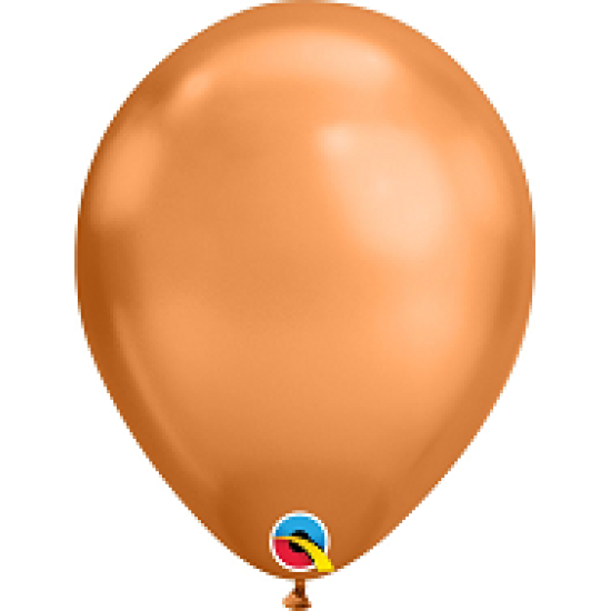 12977	11吋電鍍銅色乳膠氣球