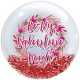 L006 Be My Valentine Spark Bubble Balloon 做我的情人閃絲水晶氣球