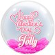 F001 Valentine's Day Hot Air Balloon 1 情人節限定花籃熱氣球 1