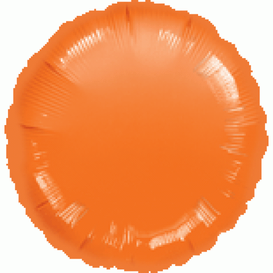 04561     18"  橙色圓形氣球